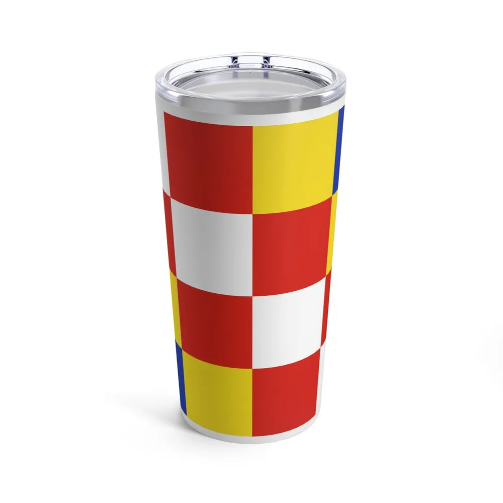 Flag of Antwerp Belgium - Tumbler 20oz-20oz-Go Mug Yourself