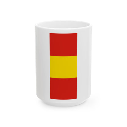 Knatterflagge Karlsruhe (Germany) White Coffee Mug