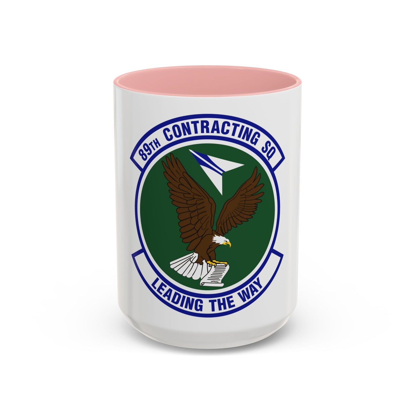 89th Contracting Squadron (U.S. Air Force) Accent Coffee Mug
