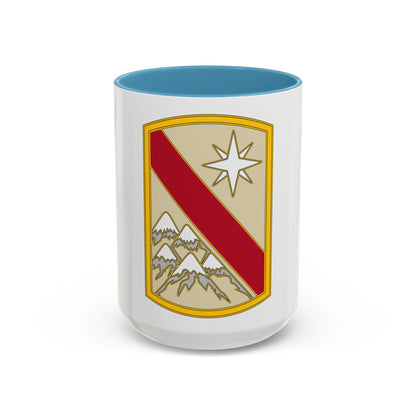 43 Sustainment Brigade (U.S. Army) Accent Coffee Mug