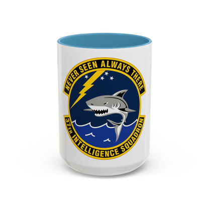 37 Intelligence Squadron ACC (U.S. Air Force) Accent Coffee Mug