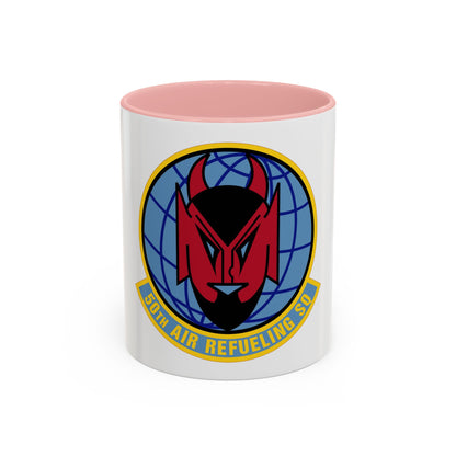50 Air Refueling Squadron AMC (U.S. Air Force) Accent Coffee Mug