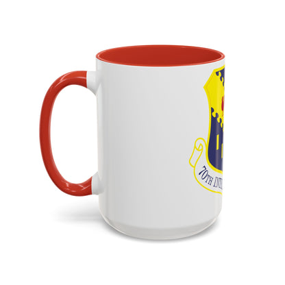 70th Intelligence Wing (U.S. Air Force) Accent Coffee Mug