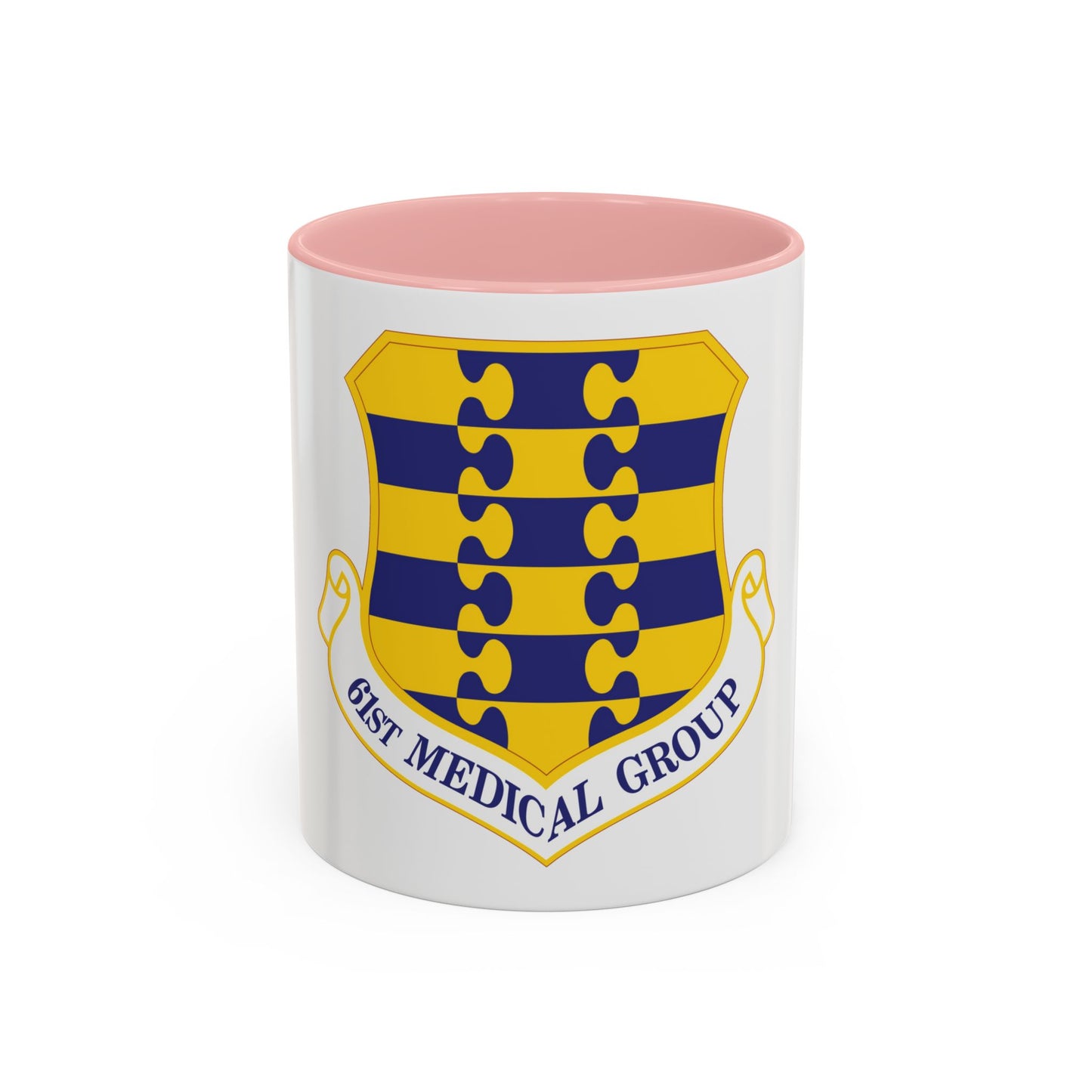 61st Medical Group (U.S. Air Force) Accent Coffee Mug