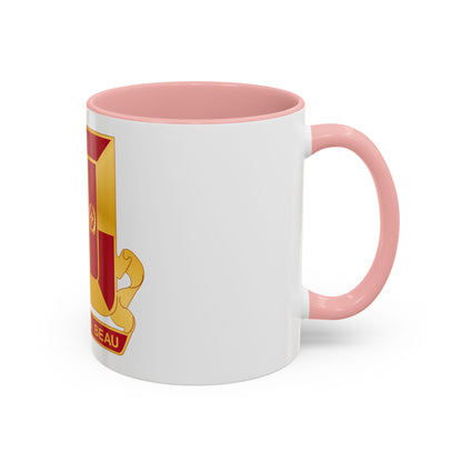 718th Antiaircraft Artillery Gun Battalion (U.S. Army) Accent Coffee Mug