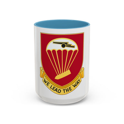 456th Airborne Field Artillery Battalion (U.S. Army) Accent Coffee Mug
