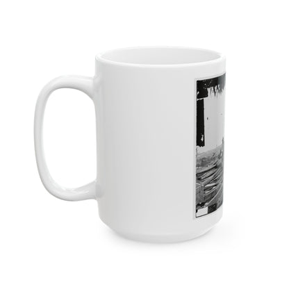 Gettysburg, Pa. Three Confederate Prisoners (U.S. Civil War) White Coffee Mug