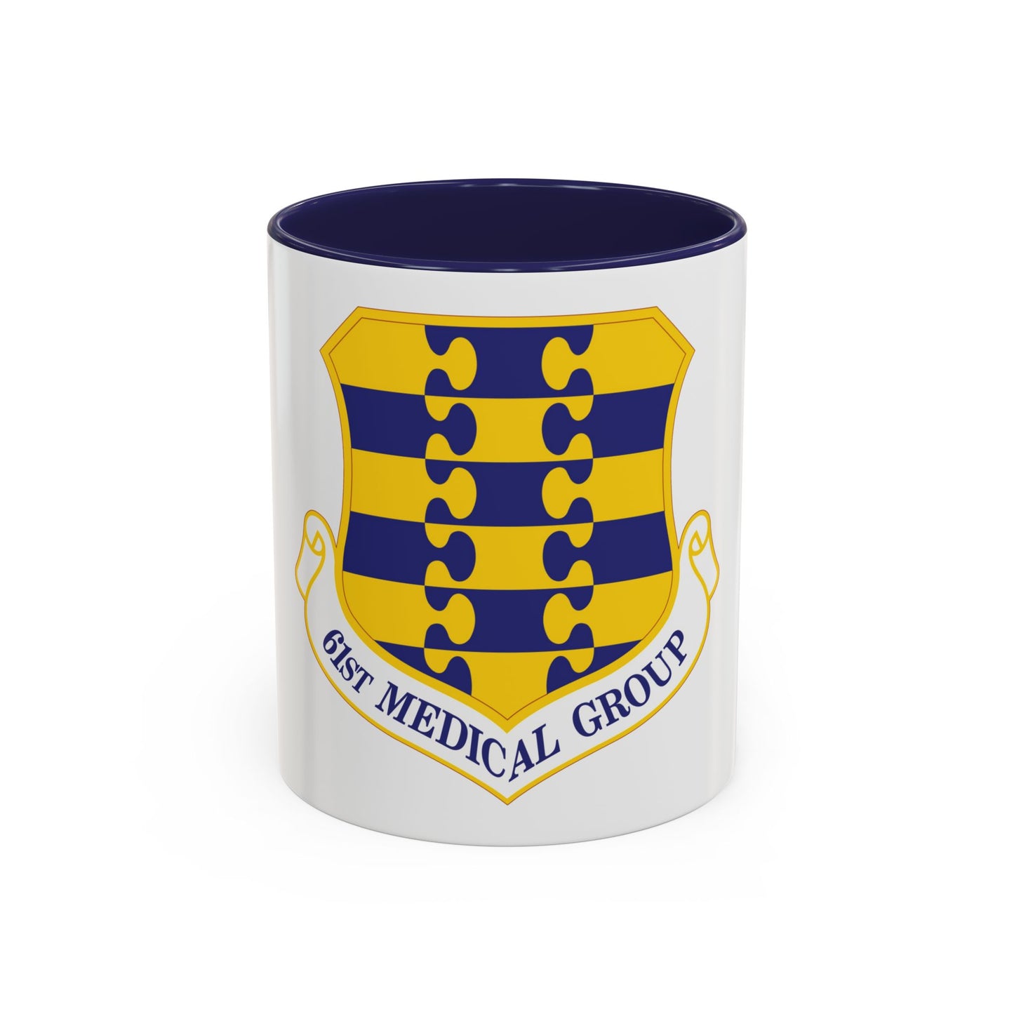 61st Medical Group (U.S. Air Force) Accent Coffee Mug