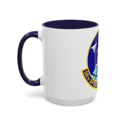 50th Operations Support Squadron (U.S. Air Force) Accent Coffee Mug