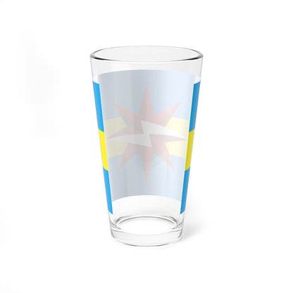 Flag of Sharypovo (Russia) Pint Glass 16oz
