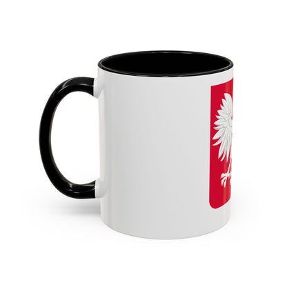 Coat of arms of Poland (1980-1990) - Accent Coffee Mug