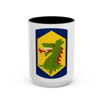 404 Maneuver Enhancement Brigade (U.S. Army) Accent Coffee Mug