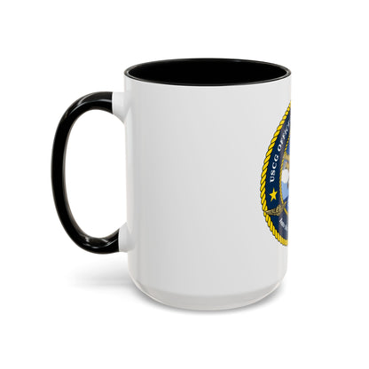 USCG OFFICE OF AVIATION FORCES CG 711 (U.S. Coast Guard) Accent Coffee Mug