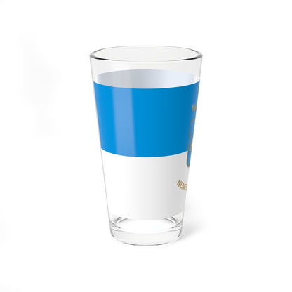 Flag of Nemesnadudvar (Hungary) Pint Glass 16oz