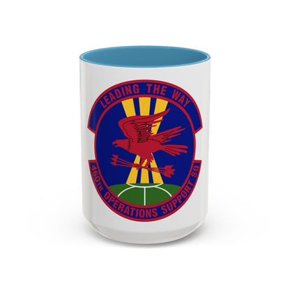 460 Operations Support Squadron USSF (U.S. Air Force) Accent Coffee Mug