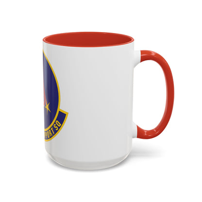 412th Test Support Squadron (U.S. Air Force) Accent Coffee Mug