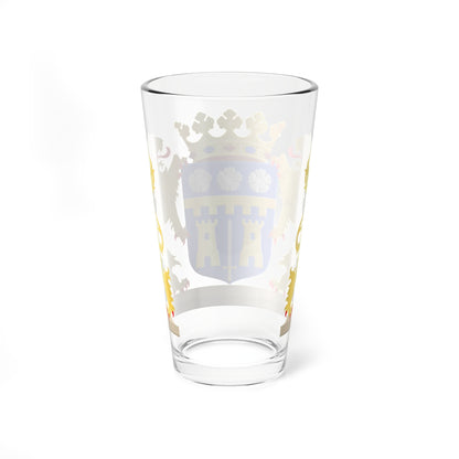 Coat of arms of Zaltbommel (Netherlands) (Coat of Arms) Pint Glass 16oz