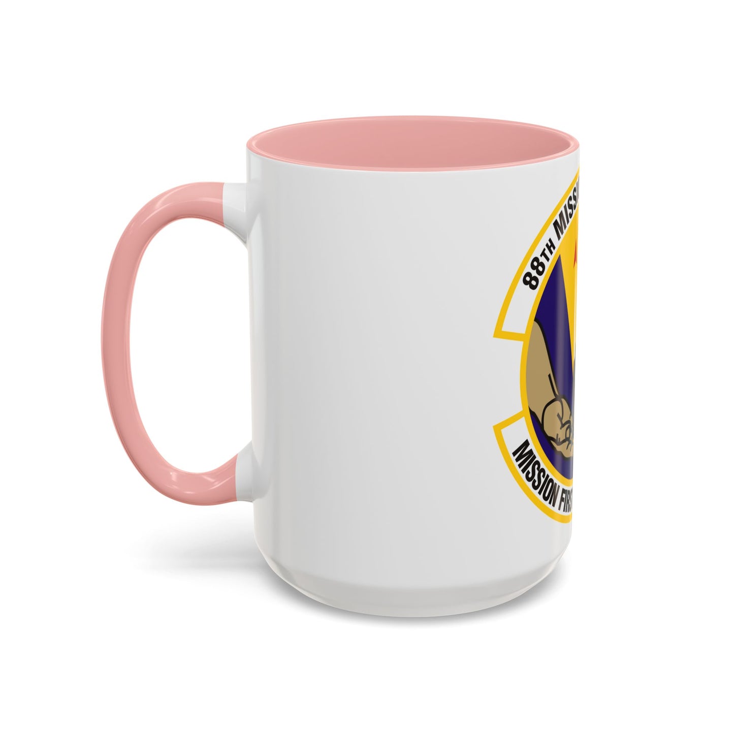 88th Mission Support Squadron (U.S. Air Force) Accent Coffee Mug