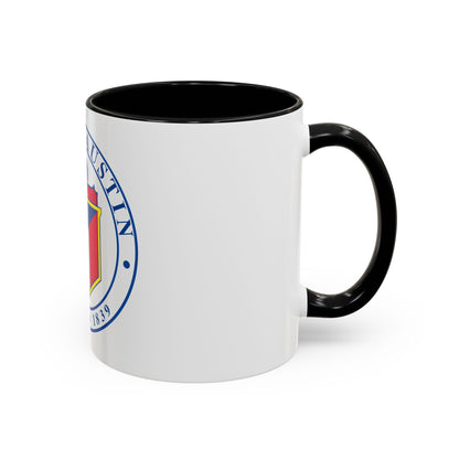 Seal of Austin TX - Accent Coffee Mug