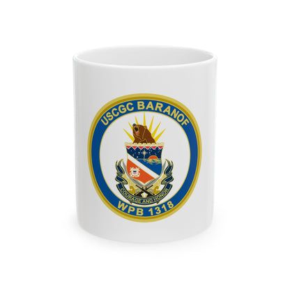Baranof WPB 1318 (U.S. Coast Guard) White Coffee Mug