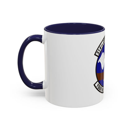 314th Contracting Squadron (U.S. Air Force) Accent Coffee Mug