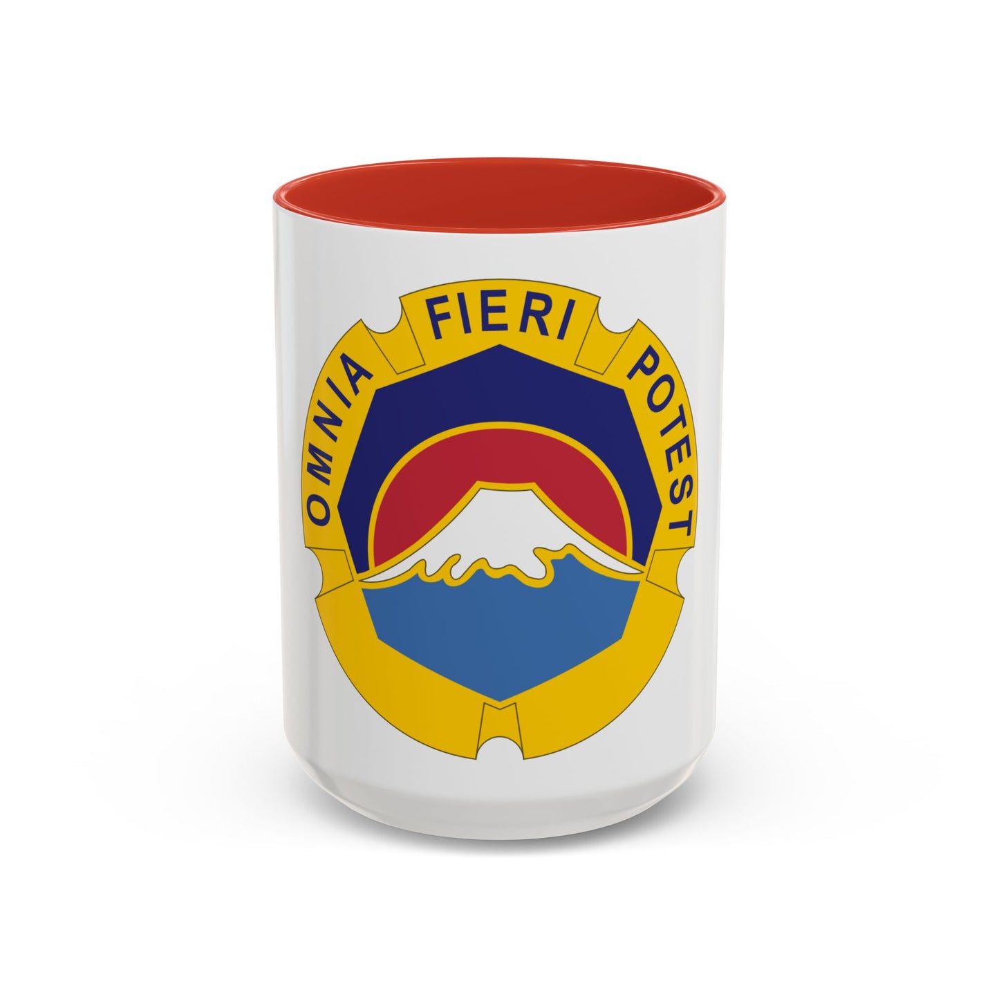 United States Japan distinctive unit insignia (U.S. Army) Accent Coffee Mug
