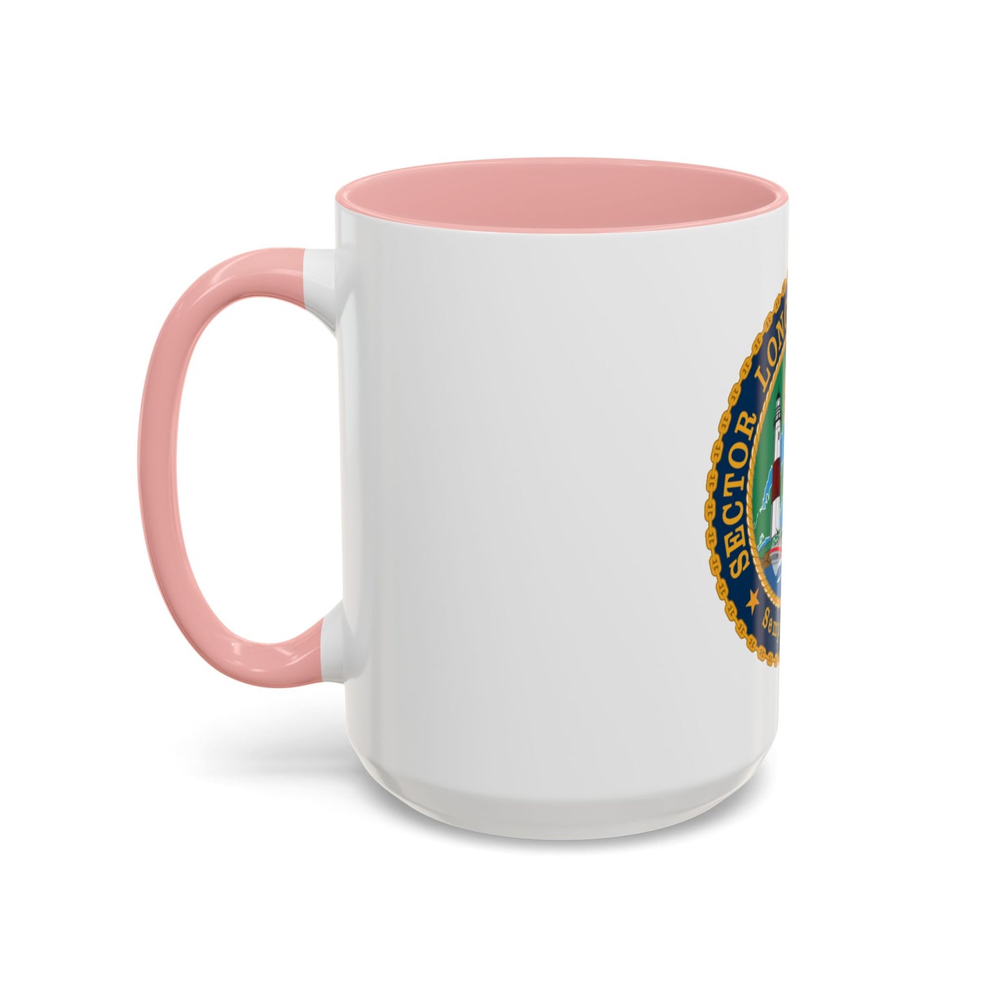 USCG Sector Long Island Sound (U.S. Coast Guard) Accent Coffee Mug