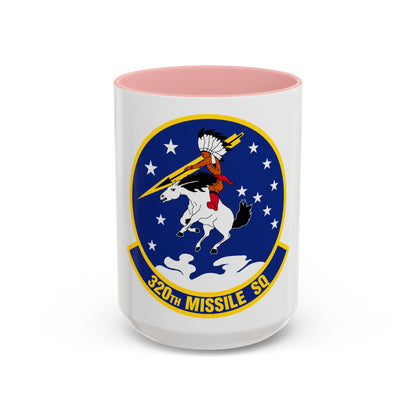320 Missile Squadron AFGCS (U.S. Air Force) Accent Coffee Mug