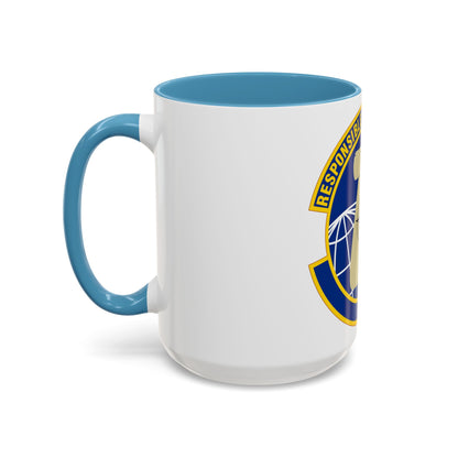 764 Enterprise Sourcing Squadron AFMC (U.S. Air Force) Accent Coffee Mug