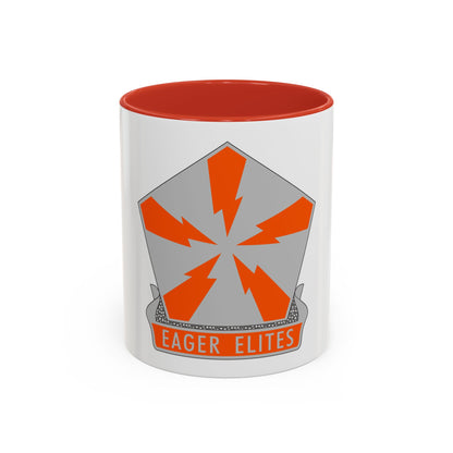 22 Signal Brigade 2 (U.S. Army) Accent Coffee Mug