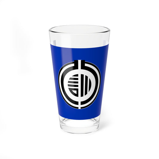 Flag of Kunneppu Hokkaido (Japan) Pint Glass 16oz