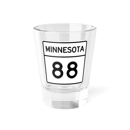MN-88 1948 (Minnesota) (Road Sign) Shot Glass 1.5oz