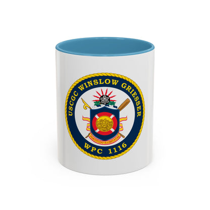 USCGC Winslow Griesser (U.S. Coast Guard) Accent Coffee Mug