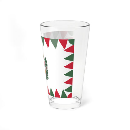 Flag of the Chief of the Honved General Staff 1940-1945 (Hungary) Pint Glass 16oz