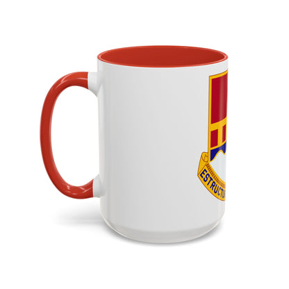 1402 Engineer Battalion (U.S. Army) Accent Coffee Mug