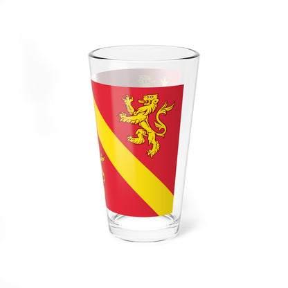 Flag of Anglesey (United Kingdom) Pint Glass 16oz