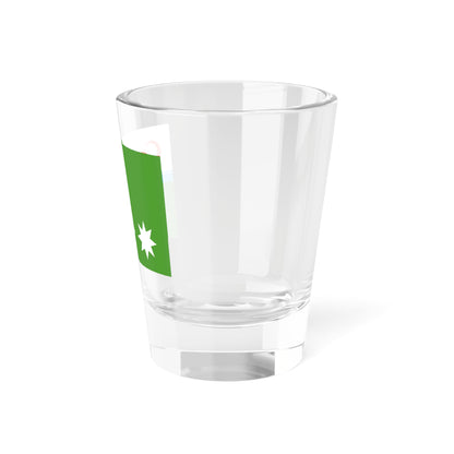 Flag of the Chief of the Azerbaijan State Border Service - Commander of Border Troops (Azerbaijan) Shot Glass 1.5oz
