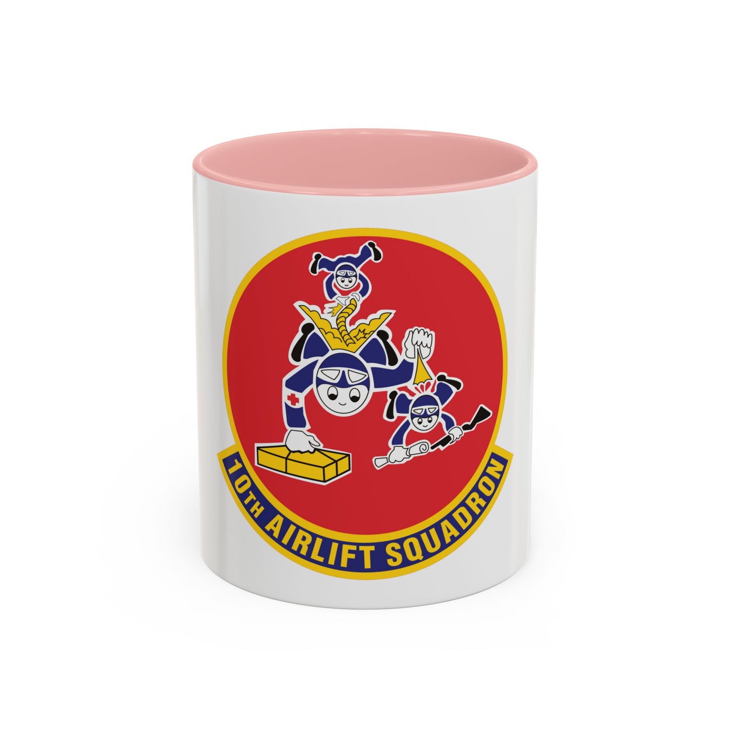 10th Airlift Squadron 2 (U.S. Air Force) Accent Coffee Mug