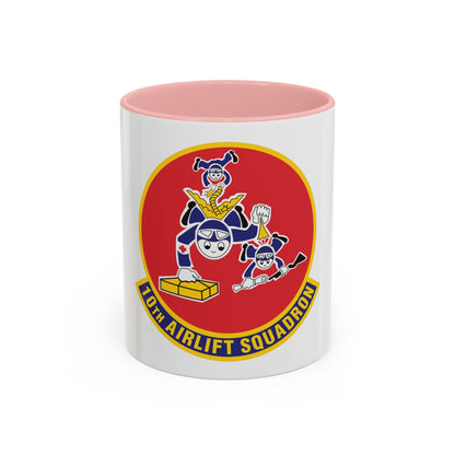 10th Airlift Squadron 2 (U.S. Air Force) Accent Coffee Mug