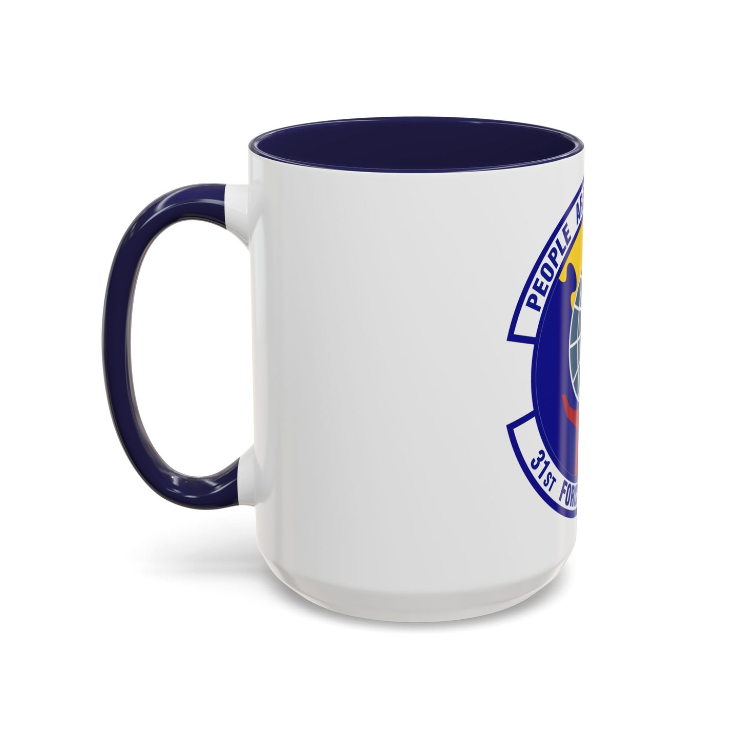 31st Force Support Squadron (U.S. Air Force) Accent Coffee Mug