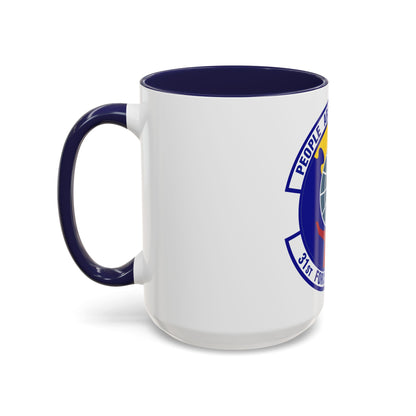 31st Force Support Squadron (U.S. Air Force) Accent Coffee Mug
