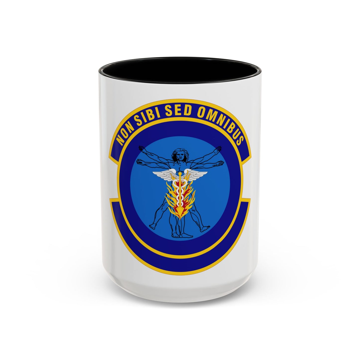 97 Operational Medical Readiness Squadron AETC (U.S. Air Force) Accent Coffee Mug