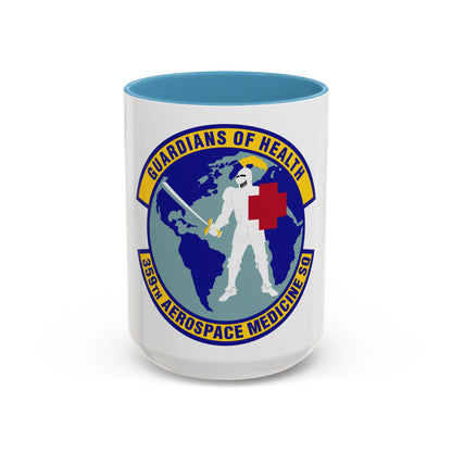 359th Aerospace Medicine Squadron (U.S. Air Force) Accent Coffee Mug