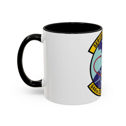 644th Combat Communications Squadron (U.S. Air Force) Accent Coffee Mug