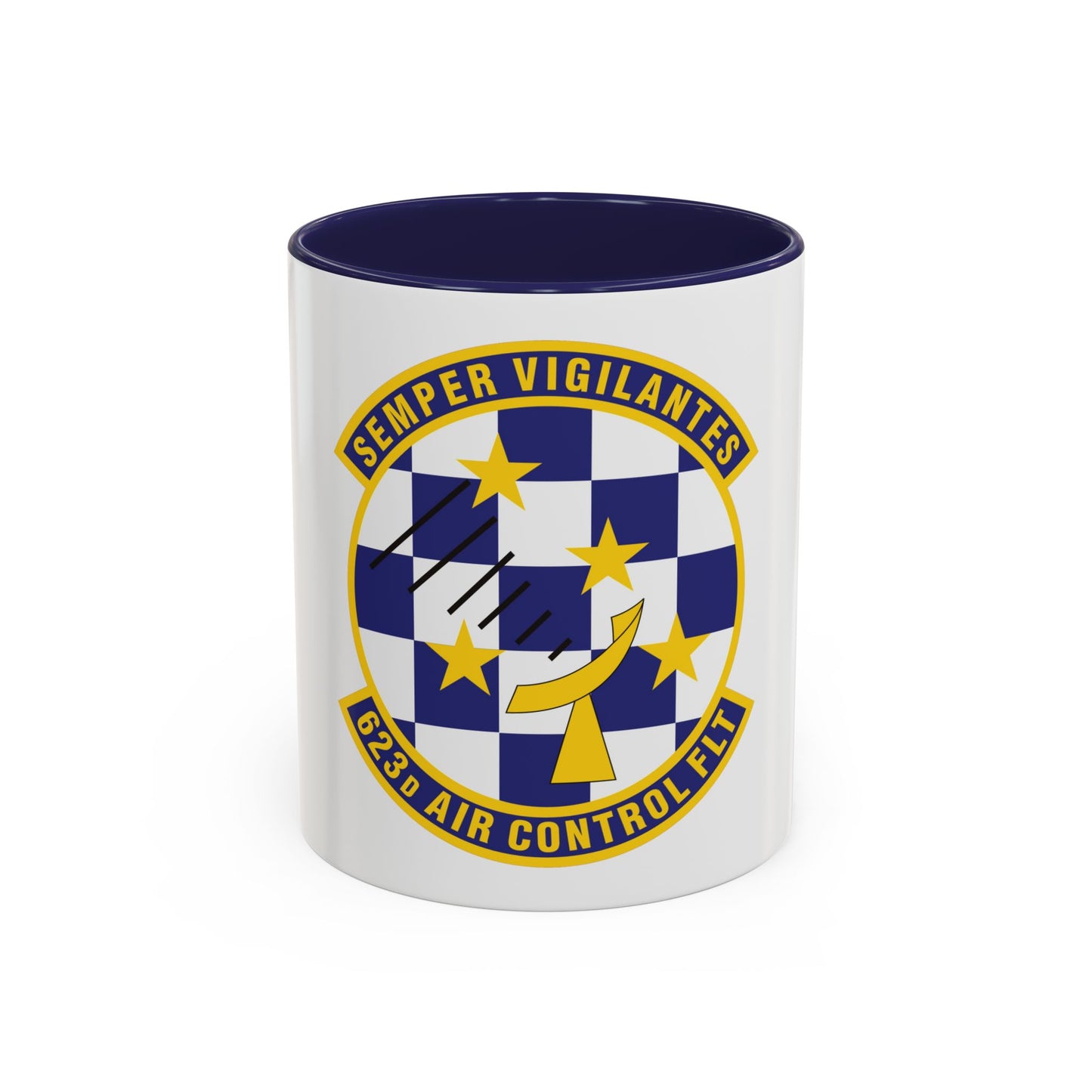 623 Air Control Squadron PACAF (U.S. Air Force) Accent Coffee Mug