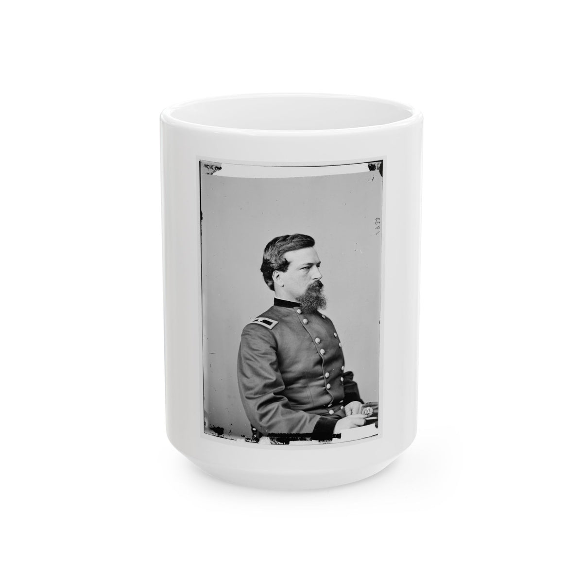 Portrait Of Brig. Gen. Alexander S. Webb, Officer Of The Federal Army (Maj. Gen. From Aug. 1, 1864) (U.S. Civil War) White Coffee Mug