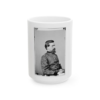 Portrait Of Brig. Gen. Alexander S. Webb, Officer Of The Federal Army (Maj. Gen. From Aug. 1, 1864) (U.S. Civil War) White Coffee Mug