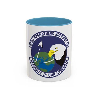 436th Operations Support Squadron (U.S. Air Force) Accent Coffee Mug