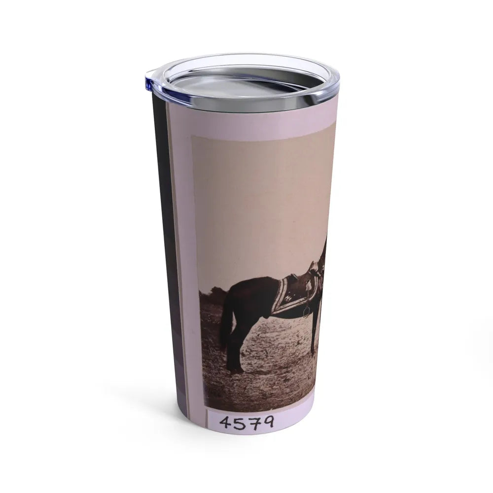 Ulysses S. Grant, Full-Length Portrait, Facing Left, Standing Alongside His War Horse, Cincinnati (U.S. Civil War) Tumbler 20oz-Go Mug Yourself