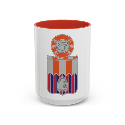 122 Signal Battalion (U.S. Army) Accent Coffee Mug